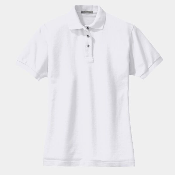 Harriton Ladies' Easy Blend™ Polo Thumbnail