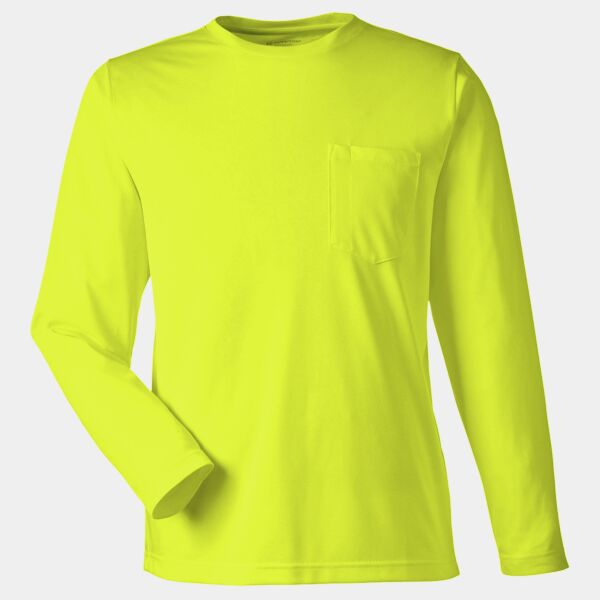 Harriton Unisex Charge Snag and Soil Protect Long-Sleeve T-Shirt Thumbnail