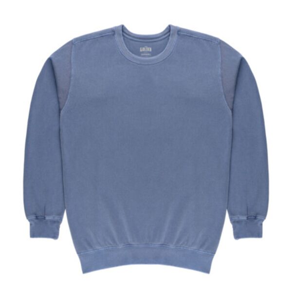 Golden Unisex Heavyweight Premium Pigment Dyed Crewneck Thumbnail