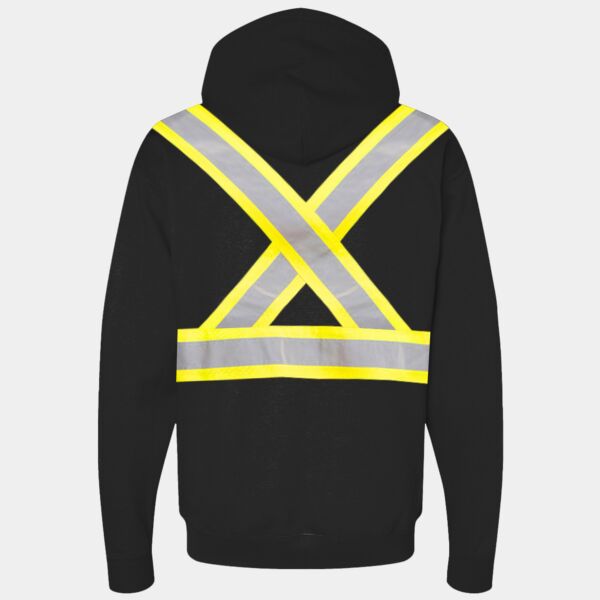  Berne Men's Safety Striped Therman Lined Sweatshirt Thumbnail