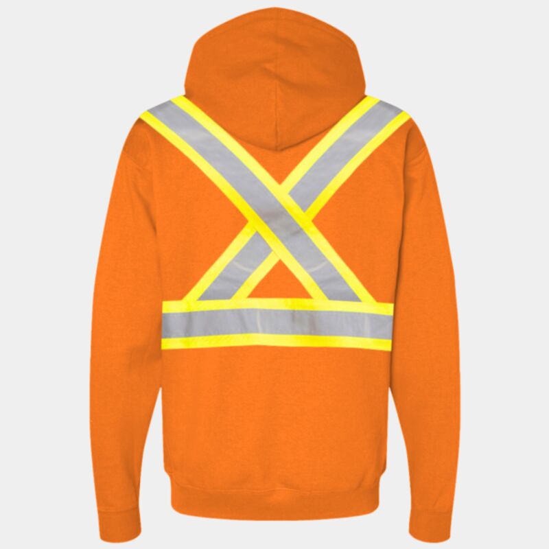 Berne Men's Safety Tall Striped Therman Lined Sweatshirt Thumbnail