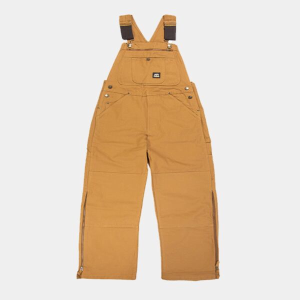  Berne Men's Short-Length Slab Unlined Duck Bib Overall Thumbnail