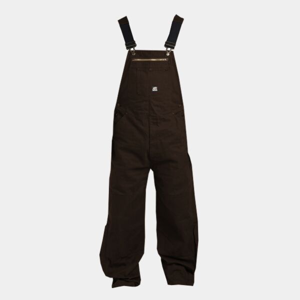 Berne Men's Short-Length Acre Unlined Washed Bib Overall Thumbnail