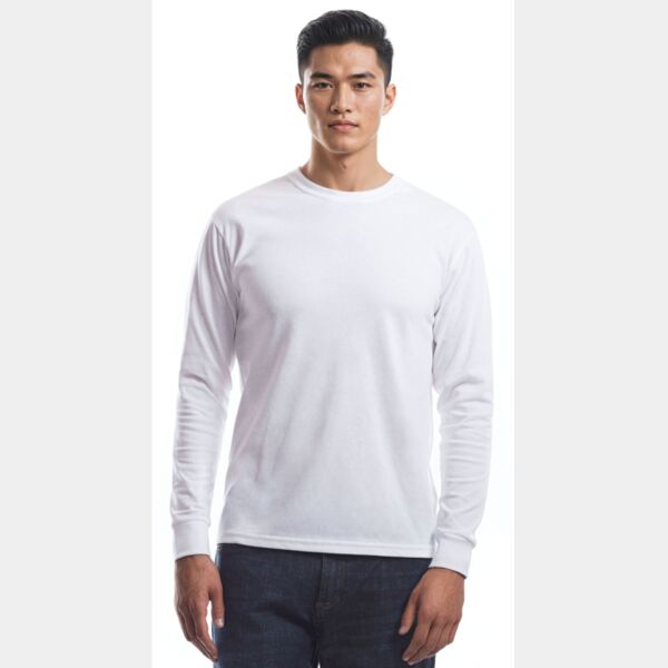 🍁Jerico  Fine Jersey Long Sleeve T-Shirt Thumbnail