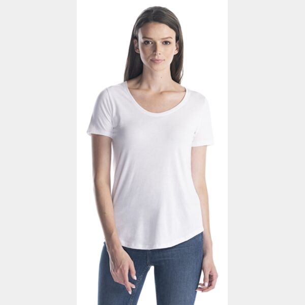 🍁Jerico Ladies Bamboo Relaxed Fit Scoop Thumbnail