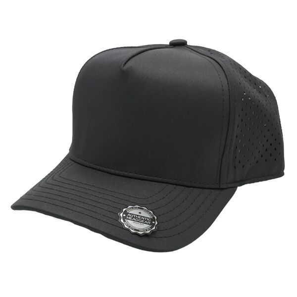  Nissi 5 Panel Droplets Mesh Curved Bill Cap Thumbnail
