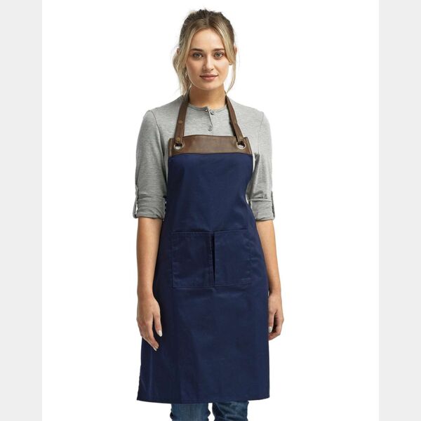 Espresso Bib Apron with Pocket Thumbnail