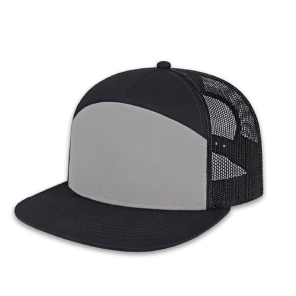 Cap America 7 Panel Trucker Mesh Back Cap Thumbnail