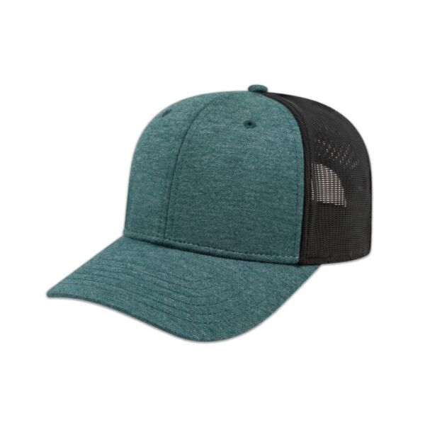 Cap America Polo Spandex with Knitted Mesh Cap Thumbnail