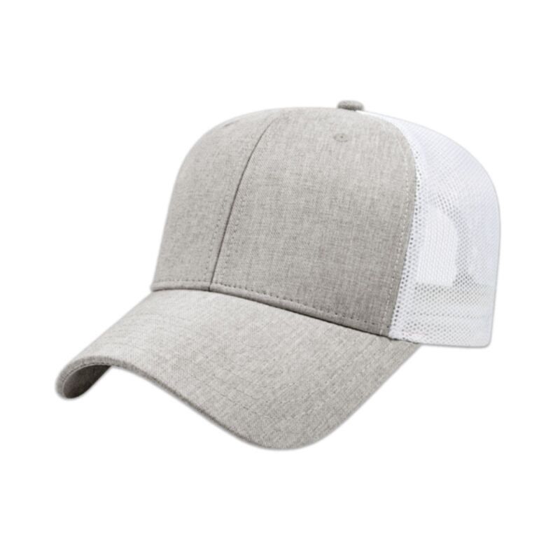 Cap America Heathered Polyester with Ultra Soft Mesh Back Cap Thumbnail