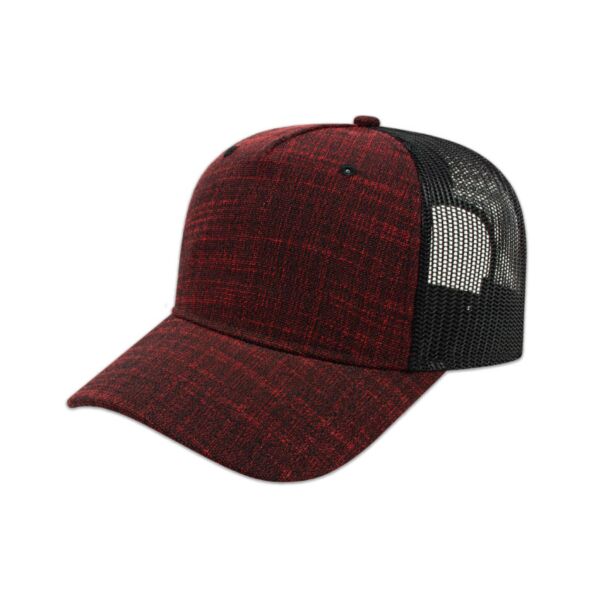 Cap America Five Panel Poly/Rayon with Mesh Back Cap Thumbnail