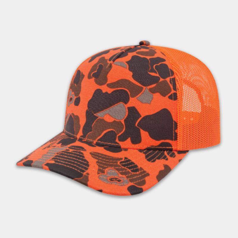 Cap America Duck Camo Trucker Mesh Back Cap Thumbnail