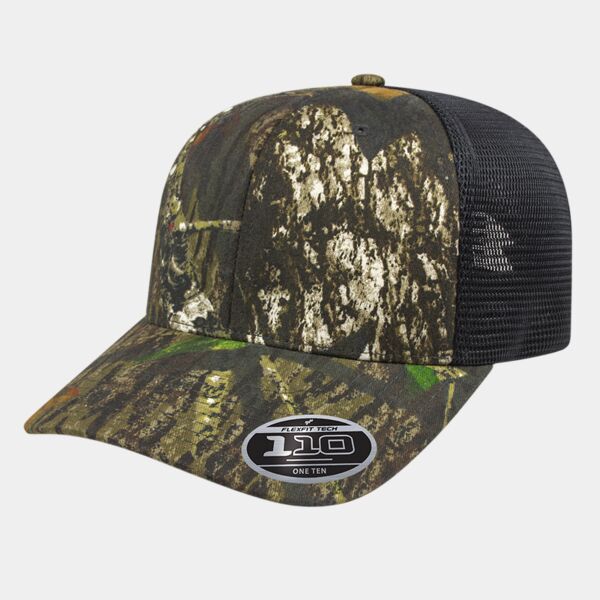 Cap America Flexfit 110® Camo Trucker Mesh Back Cap Thumbnail