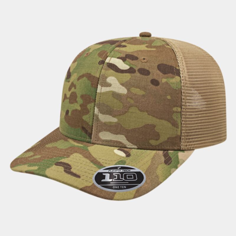 Cap America Flexfit 110® MultiCam® Trucker Mesh Back Cap Thumbnail