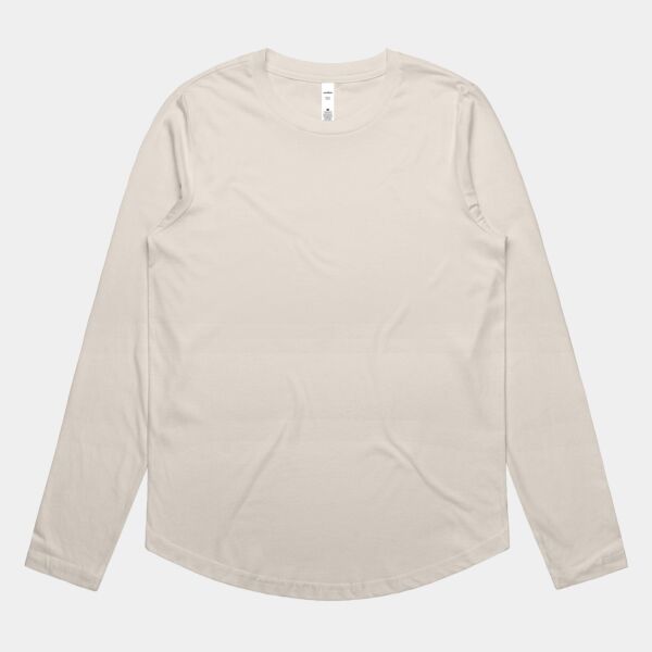 AS Colour Womens Maple Curve LS Tee Thumbnail