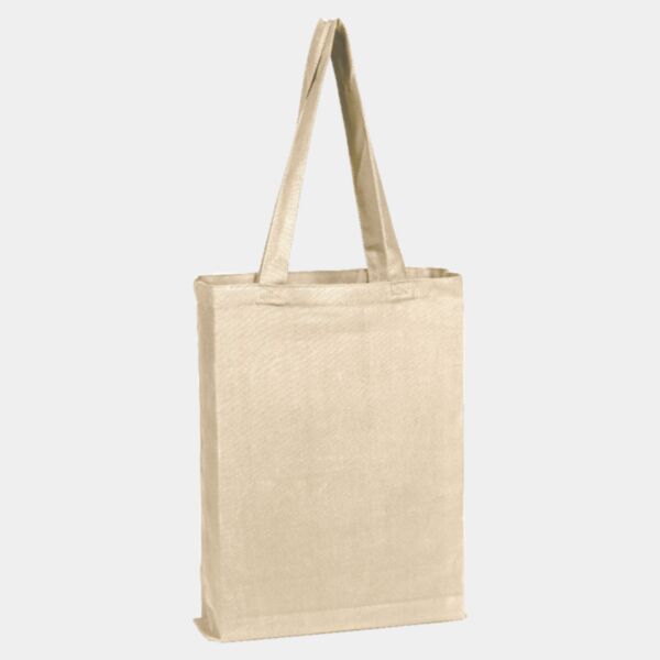 Q-Tees Canvas Gusset Promotional Tote Thumbnail