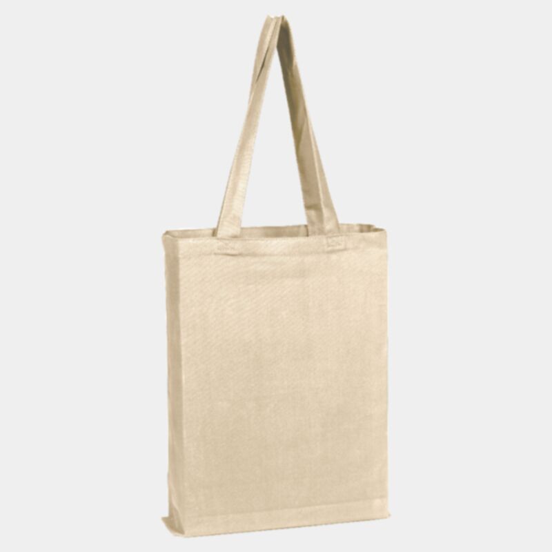 Q-Tees Canvas Gusset Promotional Tote Thumbnail