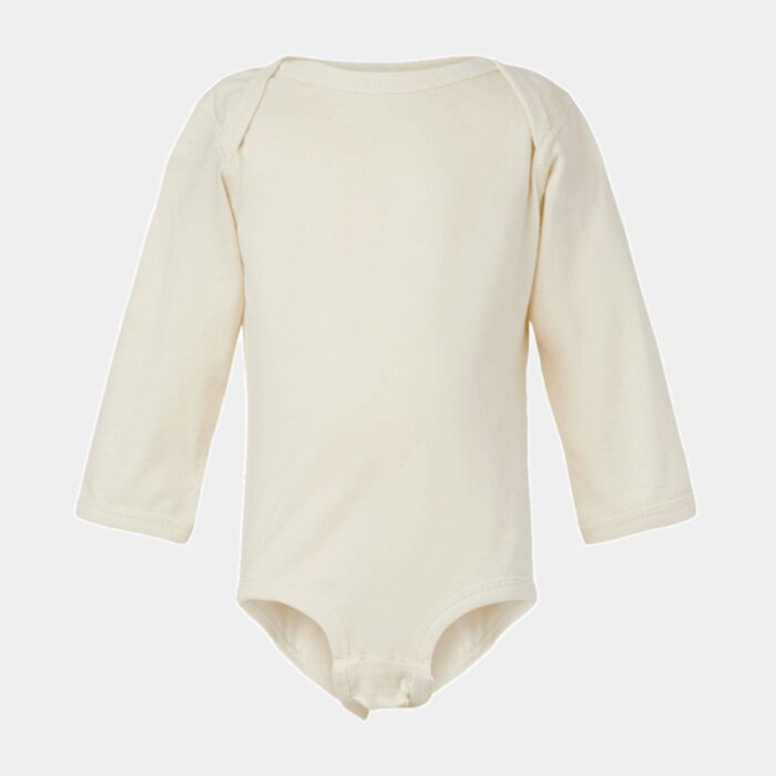Rabbit Skins Infant Fine Jersey Long Sleeve Bodysuit Thumbnail