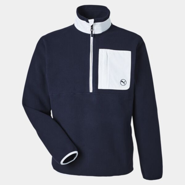 Puma Men's Fleece Quarter-Zip Pullover Thumbnail