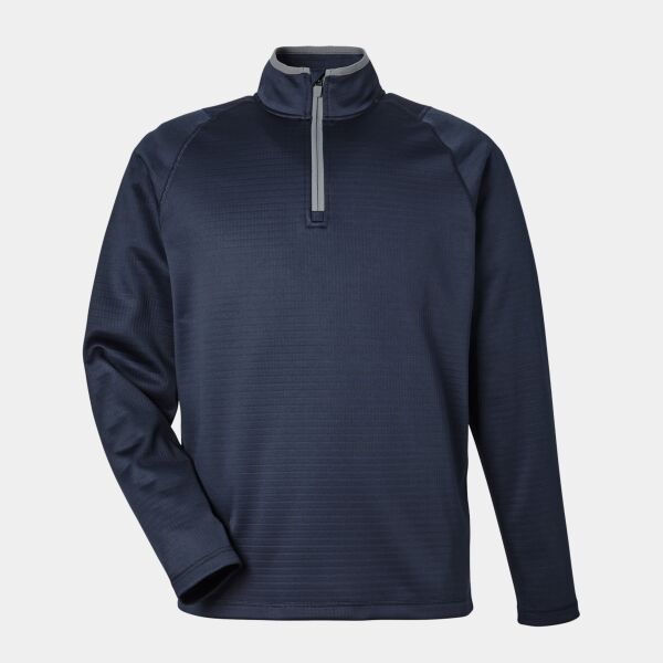 Puma Men's Waffle Fleece Quarter-Zip Pullover Thumbnail