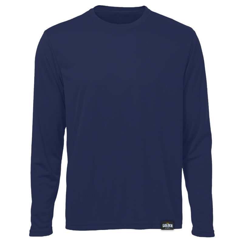 Golden Dry Fit Athletic Long Sleeve Tee Thumbnail