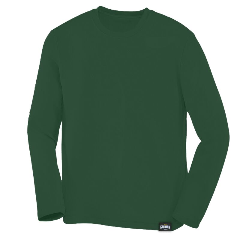 Golden Dry Fit Athletic Long Sleeve Youth Tee Thumbnail