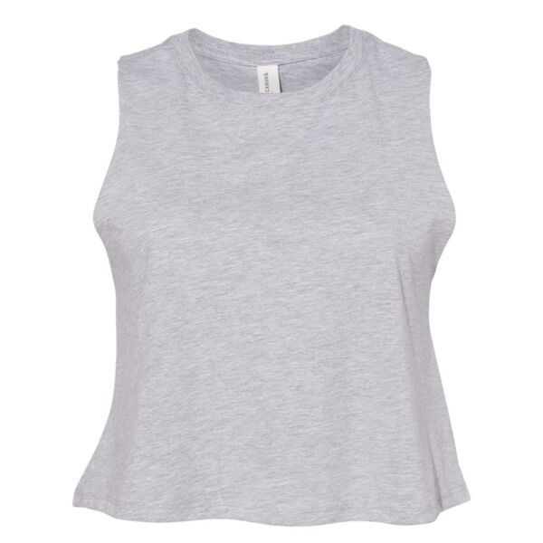 Bella Canvas Women's Racerback Cropped Tank Thumbnail