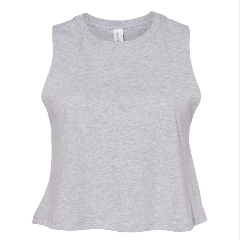 Bella Canvas Women's Racerback Cropped Tank Thumbnail