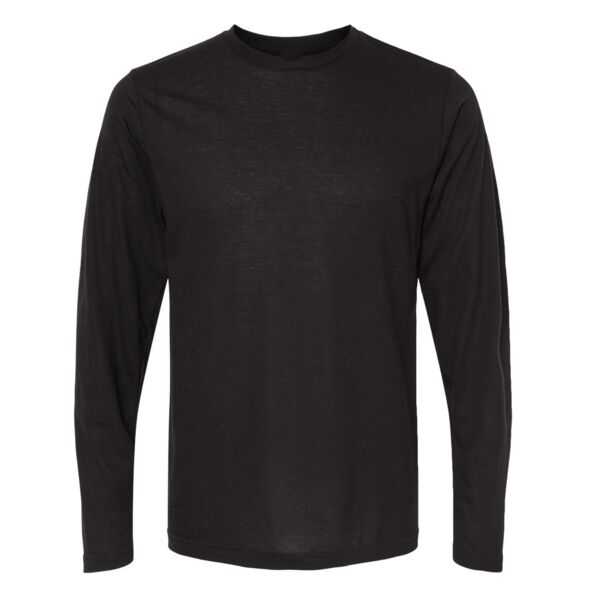 Golden Poly-Cotton Long Sleeve Tee Thumbnail