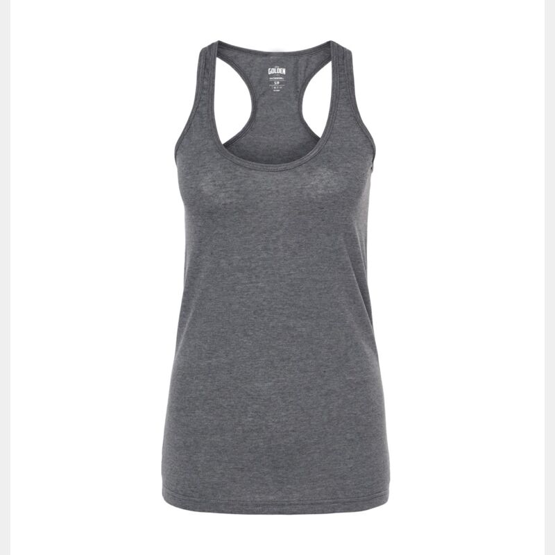 Women's Poly-Cotton Racerback Tank Thumbnail