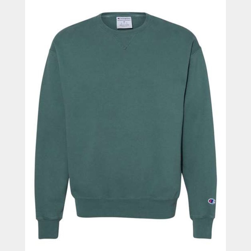 Champion Garment Dyed Fleece Crewneck Thumbnail