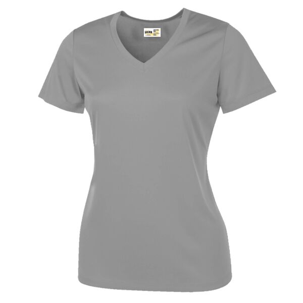 Golden Dry Fit Women's V-Neck T-shirt Thumbnail