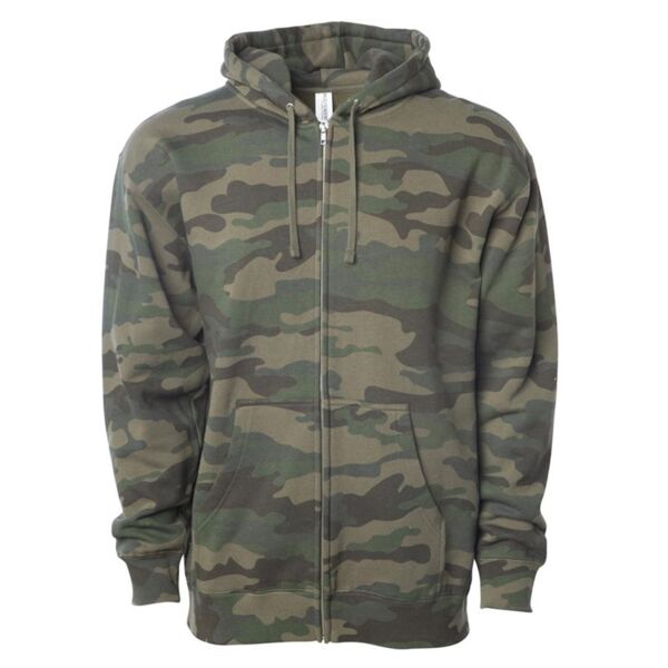 Independent Midweight Full Zip Hoodie Thumbnail
