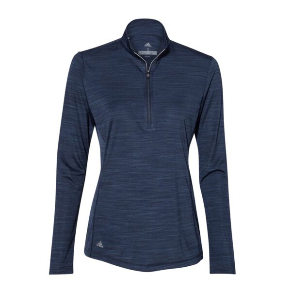 Adidas Women's Lightweight Melange Quarter-Zip Pullover  Thumbnail