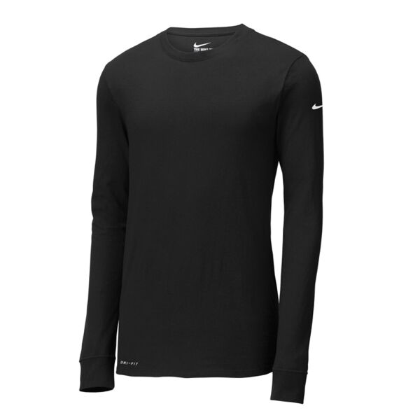 Nike® Dri-fit Poly-Cotton Long Sleeve Tee Thumbnail