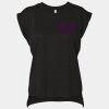 Bella Canvas Women's Flowy Muscle T-Shirt with Rolled Cuff Thumbnail