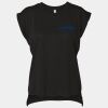 Bella Canvas Women's Flowy Muscle T-Shirt with Rolled Cuff Thumbnail